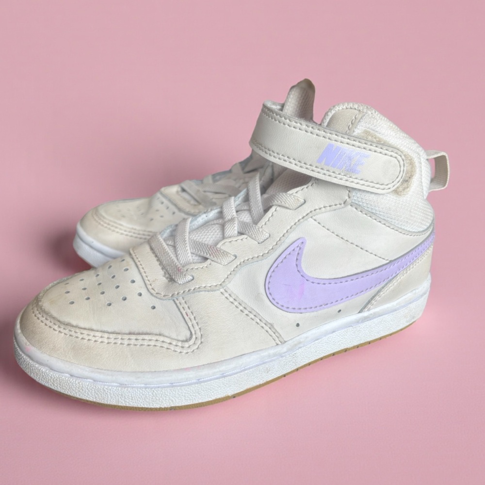 Nike Court Borough Mid 2 girl sneakers 13C - Picture 2 of 5